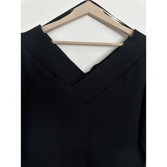 Burberry Woman Jersey Sweatshirt Dress In Navy Size Small - Picture 4 of 7